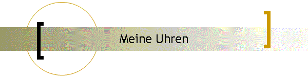 Meine Uhren